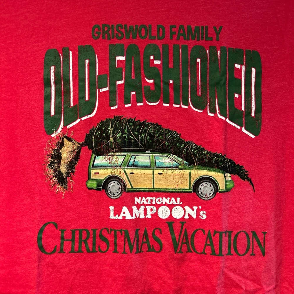 National Lampoon's Christmas Vacation Red Graphic Tee